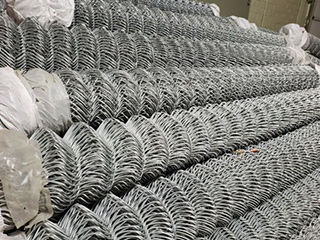 Chain link fence